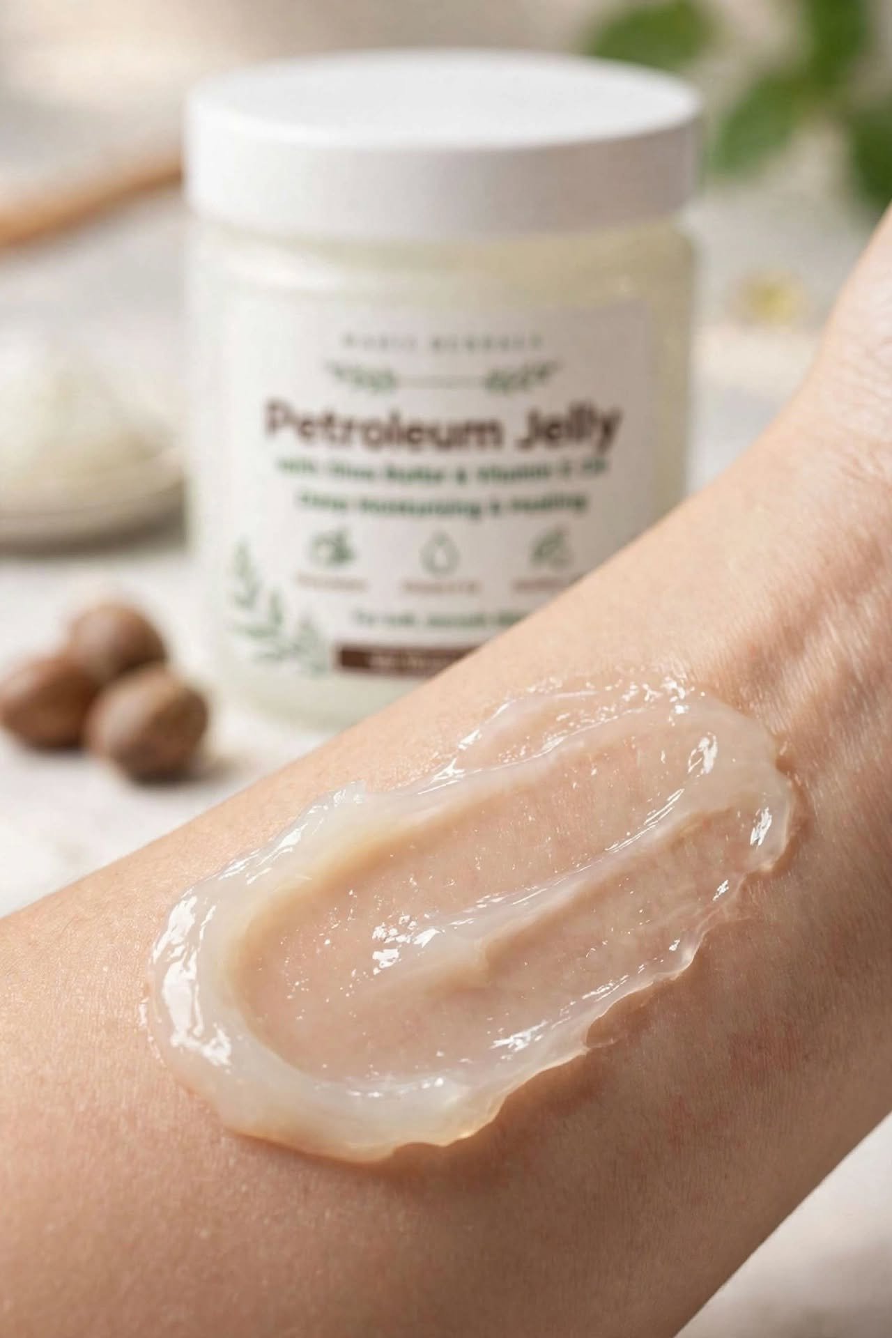 Petroleum jelly with sheabutter
